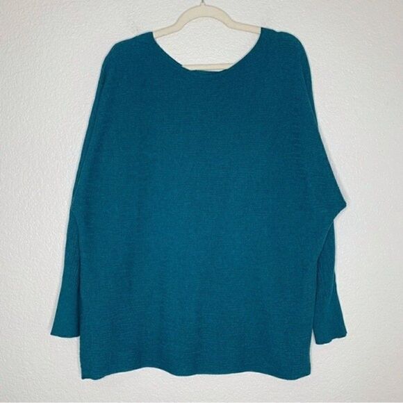 Vila Milano Women’s Size 1X Dolman Sleeves Ribbed Knit Sweater - Picture 2 of 11